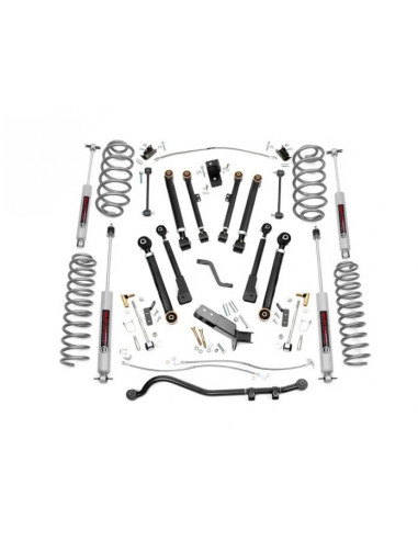 ROUGH COUNTRY 4 INCH LIFT KIT | X-SERIES | JEEP WRANGLER TJ 4WD (1997-2006)