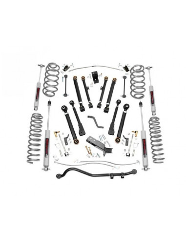 ROUGH COUNTRY KIT SUSPENSION 4" X-Series | Jeep...