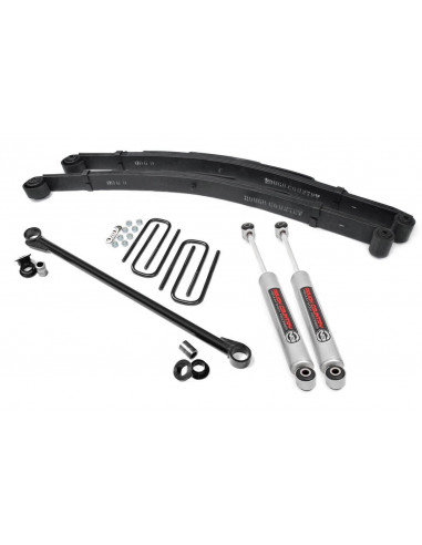 ROUGH COUNTRY 2.5 INCH LEVELING KIT | LEAF SPRING | FORD SUPER DUTY 4WD (99-04)