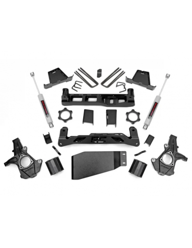 ROUGH COUNTRY 6 INCH LIFT KIT | V2 | CHEVY/GMC 1500 4WD (07-13)