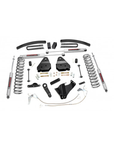 ROUGH COUNTRY 6 INCH LIFT KIT | GAS | FORD SUPER DUTY 4WD (2008-2010)