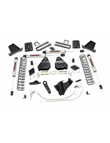 ROUGH COUNTRY 6 INCH LIFT KIT | GAS | NO OVLD | V2 | FORD SUPER DUTY 4WD (11-14)