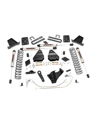 ROUGH COUNTRY 6 INCH LIFT KIT | GAS | NO OVLD | V2 | FORD SUPER DUTY 4WD (15-16)
