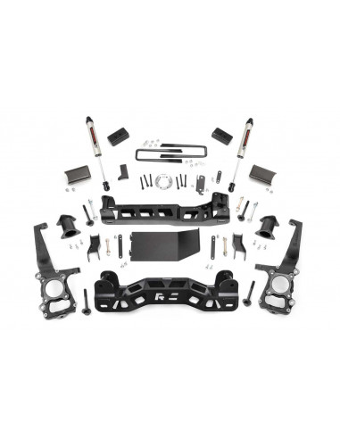 ROUGH COUNTRY 4 INCH LIFT KIT | V2 | FORD F-150 4WD (2011-2014)