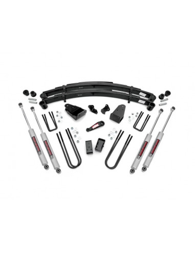 ROUGH COUNTRY 4 INCH LIFT KIT | FORD F-250 4WD (1987-1997)