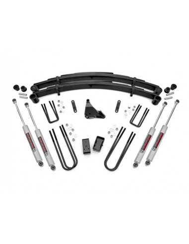 ROUGH COUNTRY 4 INCH LIFT KIT | REAR BLOCKS | FORD SUPER DUTY 4WD (1999-2004)