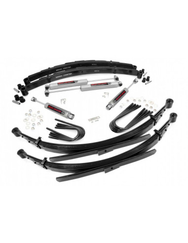 ROUGH COUNTRY 2 INCH LIFT | 52 INCH REAR SPRINGS | CHEVY/GMC C20/K20 C25/K25 TRUCK (77-87)