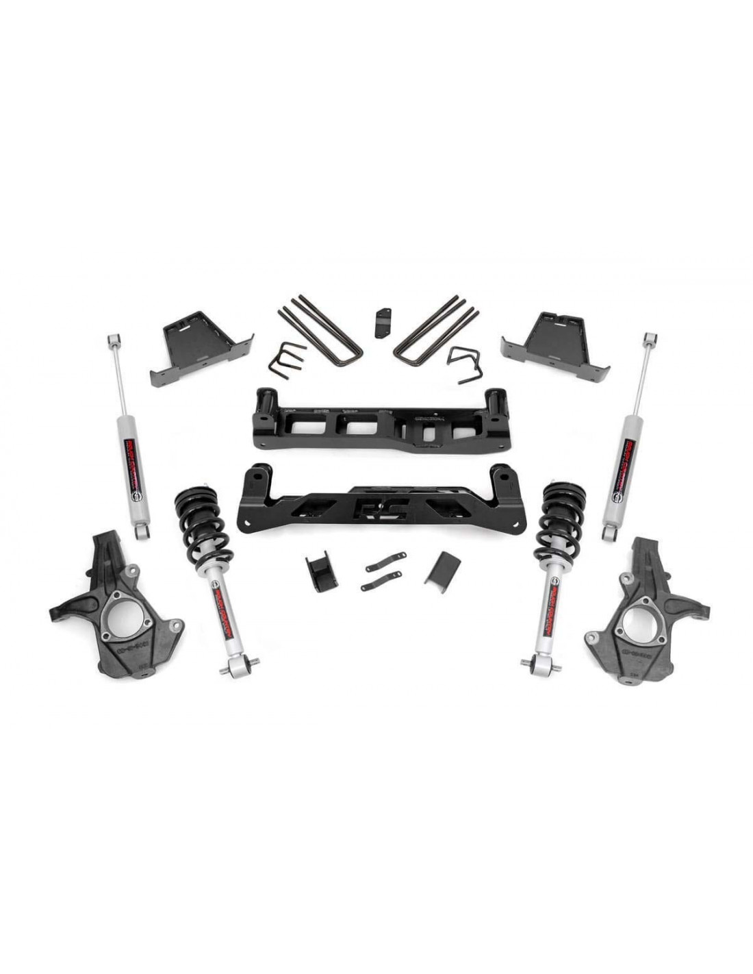 ROUGH COUNTRY 7.5 INCH LIFT KIT N3 STRUTS CHEVY/GMC 1500 (0713)