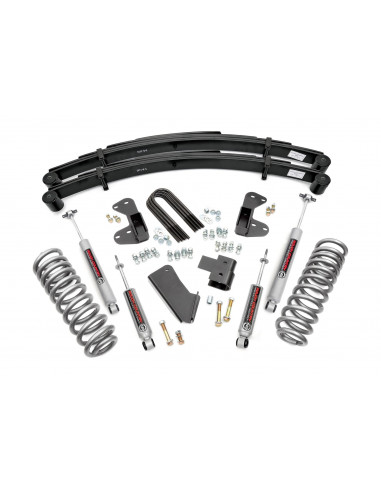 ROUGH COUNTRY 2.5 INCH LIFT KIT | REAR SPRINGS | FORD F-150 4WD (1980-1996)