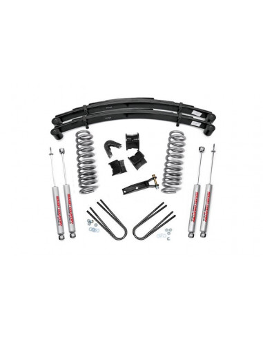 ROUGH COUNTRY 2.5 INCH LIFT KIT| REAR SPRINGS | FORD F-100 4WD (1970-1976)