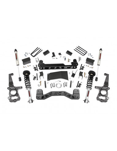 ROUGH COUNTRY 4 INCH LIFT KIT | N3 STRUTS/V2 | FORD F-150 4WD (2015-2020)