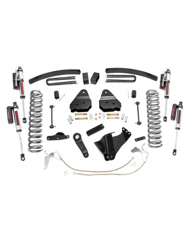 ROUGH COUNTRY 4.5 INCH LIFT KIT | W/O OVERLOADS | VERTEX | FORD SUPER DUTY (08-10)