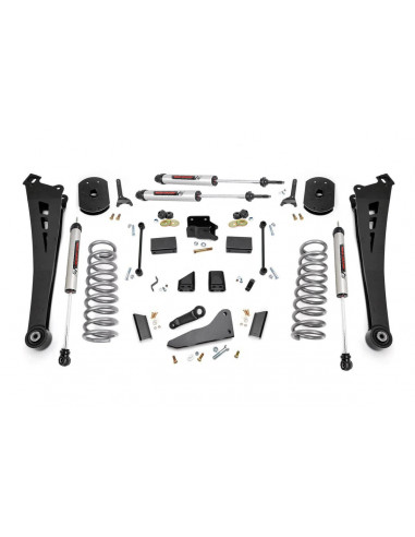 ROUGH COUNTRY 5 INCH LIFT KIT | FR GAS COIL | RADIUS ARMS | RAM 2500 4WD (14-18)