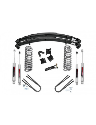 ROUGH COUNTRY 4 INCH LIFT KIT | REAR SPRINGS | FORD F-100 4WD (1977-1979)