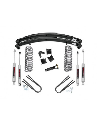 ROUGH COUNTRY 4 INCH LIFT KIT | REAR SPRINGS | FORD BRONCO 4WD (1978-1979)