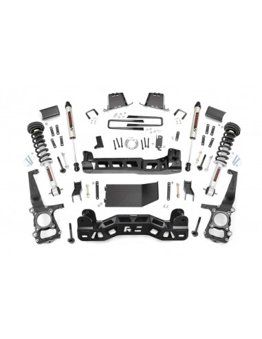 ROUGH COUNTRY 6 INCH LIFT KIT | N3 STRUTS/V2 | FORD F-150 4WD (2014)