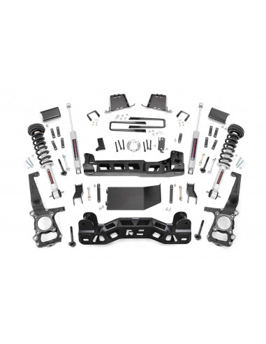 ROUGH COUNTRY 6 INCH LIFT KIT | N3 STRUTS | FORD F-150 4WD (2014)