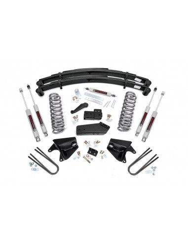 ROUGH COUNTRY 4 INCH LIFT KIT | REAR SPRINGS | FORD BRONCO 4WD (1980-1996)