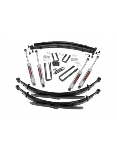 ROUGH COUNTRY 4 INCH LIFT KIT | REAR SPRINGS |...