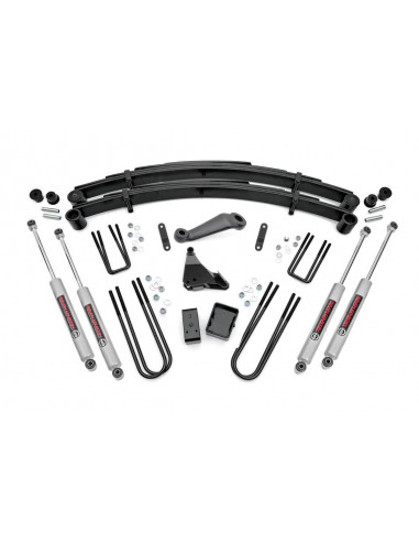 ROUGH COUNTRY 6 INCH LIFT KIT | REAR BLOCKS | FORD SUPER DUTY 4WD (1999-2004)