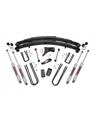 ROUGH COUNTRY 6 INCH LIFT KIT | REAR BLOCKS | FORD SUPER DUTY 4WD (1999)