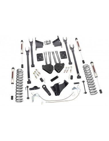 ROUGH COUNTRY 8 INCH LIFT KIT | 4 LINK | V2 | FORD SUPER DUTY 4WD (2008-2010)