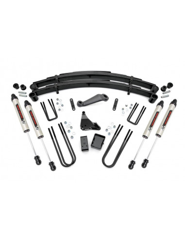 ROUGH COUNTRY 6 INCH LIFT KIT | REAR BLOCKS | V2 | FORD SUPER DUTY 4WD (99-04)