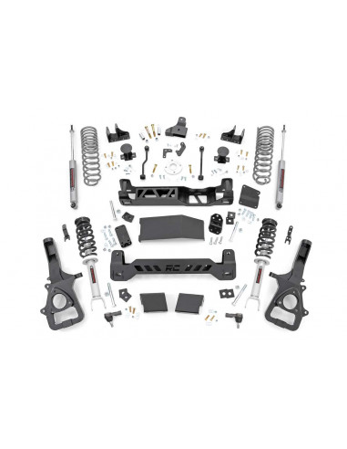 ROUGH COUNTRY 6 INCH LIFT KIT | N3 STRUTS | DUAL RATE COILS | RAM 1500 4WD (19-22)