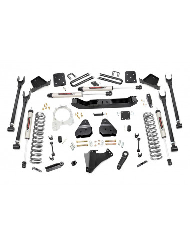 ROUGH COUNTRY 6 INCH LIFT KIT | 4-LINK | NO OVLD | V2 | FORD SUPER DUTY (17-22)