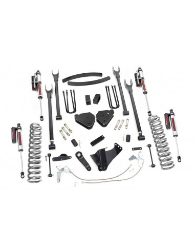 ROUGH COUNTRY 6 INCH LIFT KIT | GAS | 4 LINK | VERTEX | FORD SUPER DUTY (08-10)