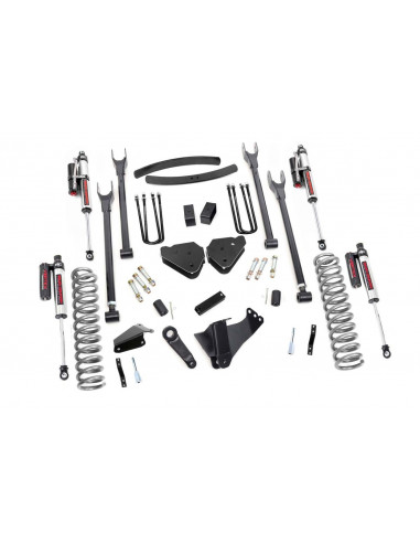 ROUGH COUNTRY 6 INCH LIFT KIT | GAS | 4 LINK | NO OVLDS | VERTEX | FORD SUPER DUTY (05-07)