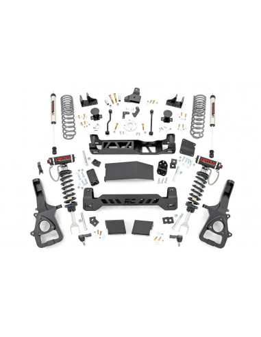 ROUGH COUNTRY 6 INCH LIFT KIT | VERTEX/V2 | DUAL RATE COILS | RAM 1500 4WD (19-22)