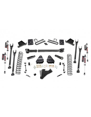 ROUGH COUNTRY 6 INCH LIFT KIT | 4-LINK | NO OVLD | D/S | VERTEX | FORD SUPER DUTY (17-22)