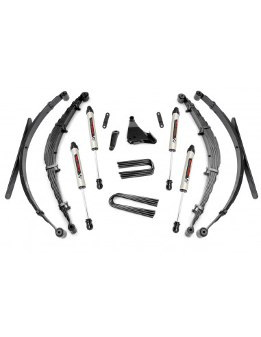 ROUGH COUNTRY 6 INCH LIFT KIT | REAR SPRINGS | V2 | FORD SUPER DUTY 4WD (99-04)