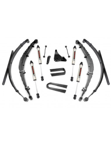 ROUGH COUNTRY 6 INCH LIFT KIT | REAR SPRINGS | V2 | FORD SUPER DUTY 4WD (1999)