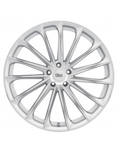 LLANTA OHM DED TESLA OH PROTON 22X10.5 5X120 +40 64 SLV MIR