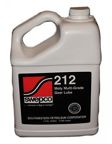 SWEPCO 212 Moly 80W140 Gear Oil 1 GAL PSC Performance