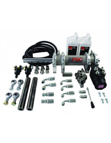 Full Hydraulic Steering Kit, Rear Steer with 2.5 Ton Rockwell Axle PSC Performance