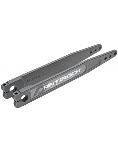 ANTIROCK FORGED CHROMOLY SWAY BAR ARMS 16.2 INCH LONG C-C INCLUDES STICKERS PAIR ROCKJOCK 4X4
