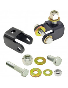 SHOCK MOUNT RELOCATION KIT 07-18 WRANGLER JK FRONT UPPER...