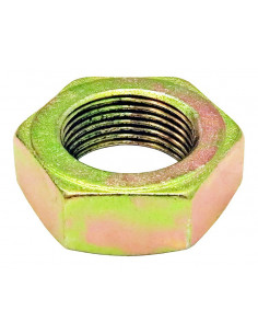 JAM NUT 1 1/4 INCH-12 RIGHT HAND THREAD GOLD ZINC, EACH...