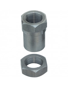 THREADED BUNG WITH JAM NUT 1 INCH-14 RIGHT HAND THREAD...