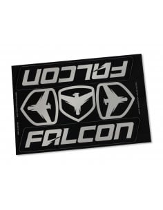 FALCON PERFORMANCE SHOCKS STICKER SHEET 6 INCH X 8 INCH...