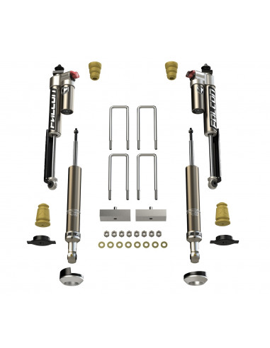 TACOMA SPORT TOW/HAUL SHOCK FALCON 2.25 INCH AND SPACER LIFT SYSTEM FOR 05-PRES TOYOTA TACOMA TERAFLEX