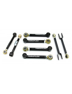 JEEP TJ/LJ 8-ARM ADJUSTABLE FLEXARM KIT 0-4 INCH LIFT...