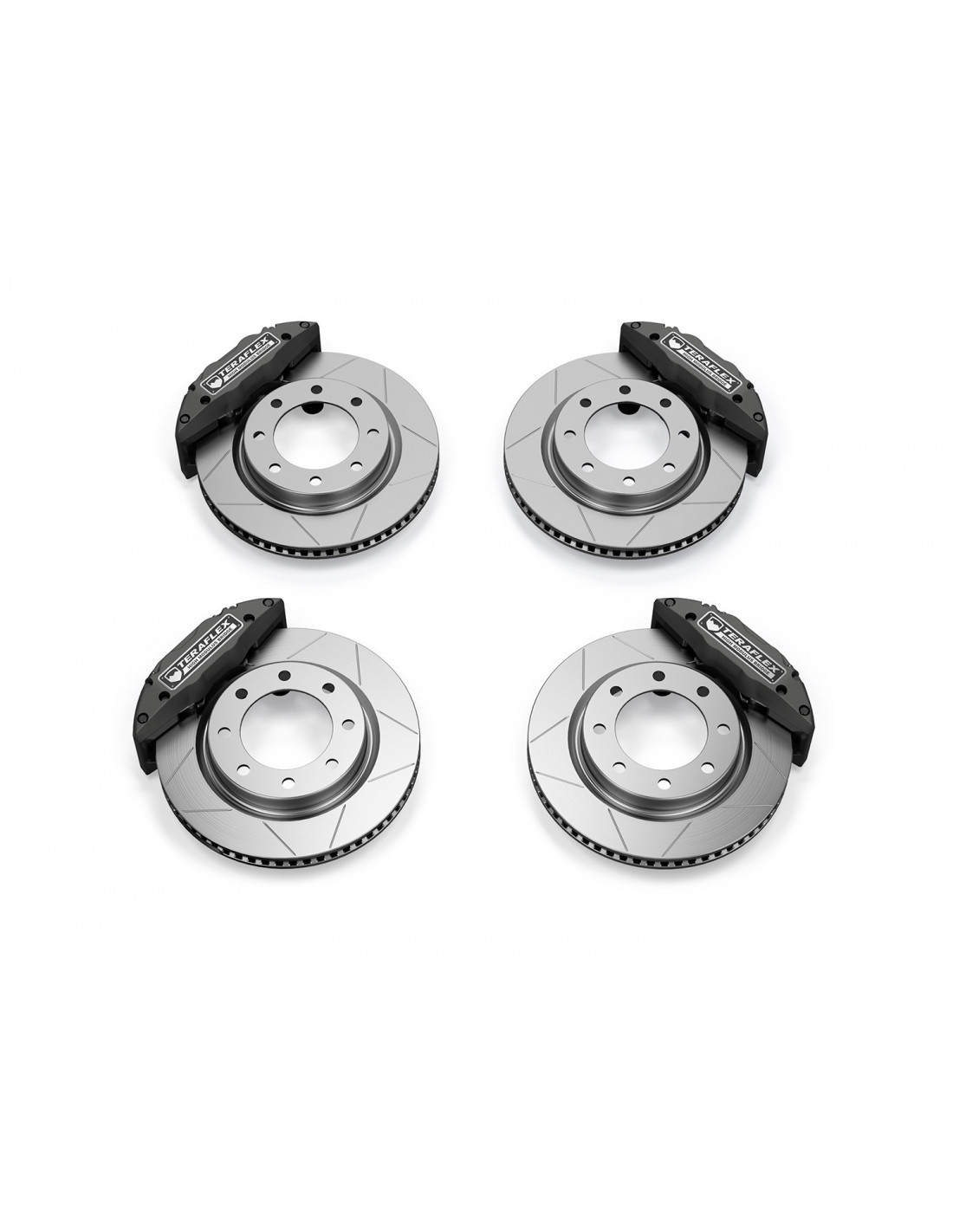 JL/JLUJK/JKU DELTA BRAKE KIT FRONT AND REAR 8X6.5 INCH BOLT PATTERN