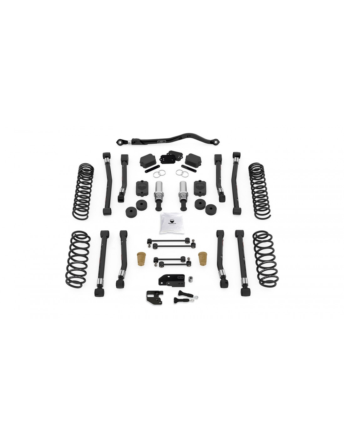 JEEP JL SHORT ARM SUSPENSION 3.5 INCH ALPINE RT3 SYSTEM NO SHOCKS FOR ...