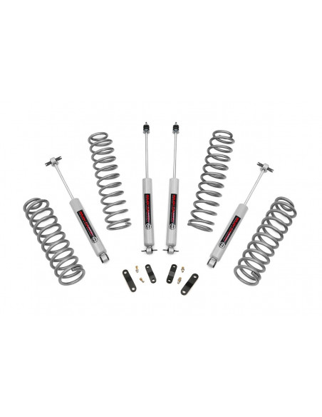 ROUGH COUNTRY 2.5" Lift Kit with Coils | Jeep Wrangler Unlimited JK 4 Door