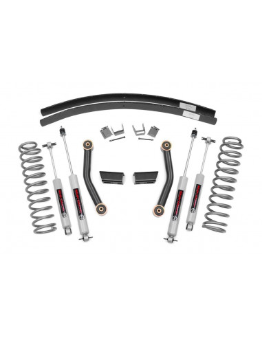 ROUGH COUNTRY 3 INCH LIFT KIT | SERIES II | RR AAL | JEEP CHEROKEE XJ (84-01)