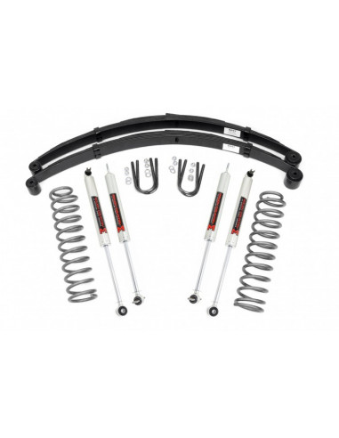 ROUGH COUNTRY 3 INCH LIFT KIT | RR SPRINGS | M1 | JEEP CHEROKEE XJ 2WD/4WD (84-01)